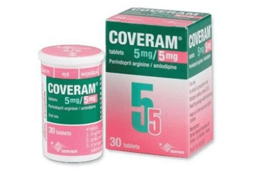 COVERAM 5 MG + 5 MG 30 FILM TABLET